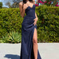 Vestido Ladivine Amoris T707 de dama de honor sin tirantes corte A