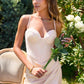 Vestido Ladivine Amoris T707 de dama de honor sin tirantes corte A