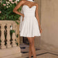 Amoris T709 Short Strapless Chiffon Dress