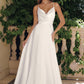 Vestido de Novia Amoris T714W de Corte A con Tirantes Delgados