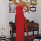 Amoris T726 Strapless Side Sash Chiffon Formal Gown