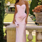Amoris T747 Long Fitted Gown Convertible to Short Mini Dress