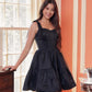 Nox Anabel T869 Dress A-Line Semi Sweetheart Ribbon Straps