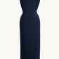 Vestido de noche semiformal de 2 piezas Amoris T9000