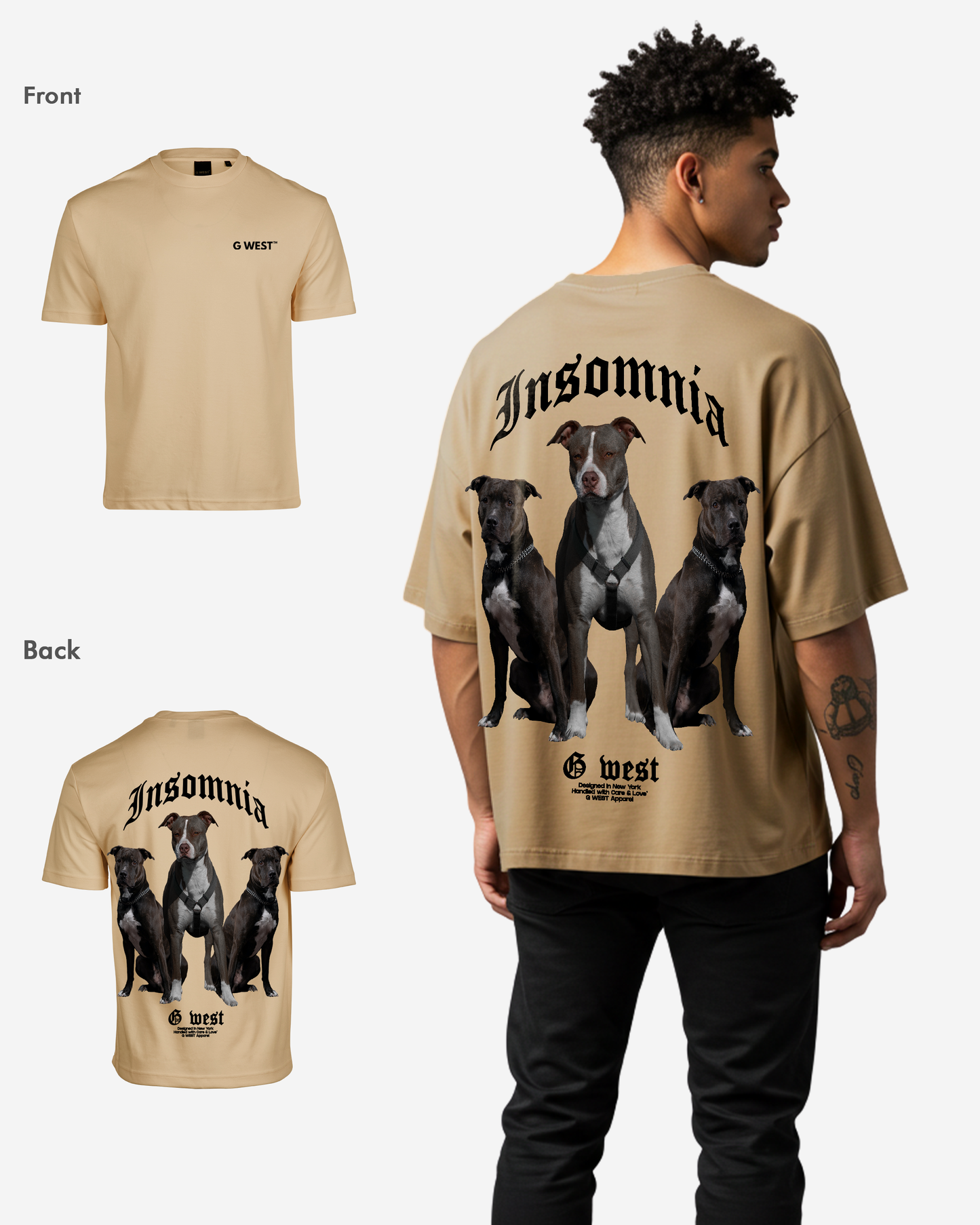 G West Oversized Pitbulltant Shirt Mens