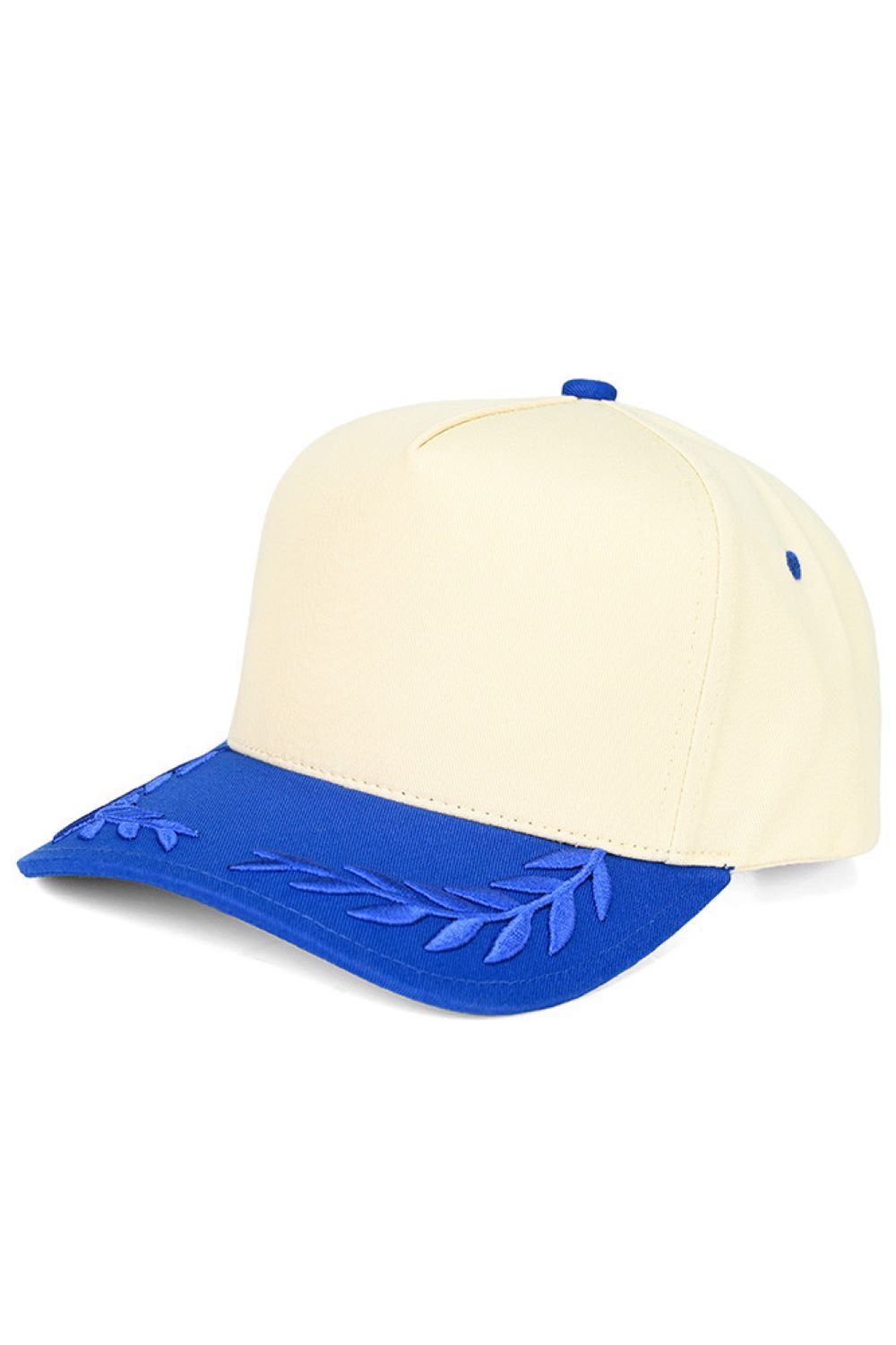 C.C Captain Oak Leaves Embroidered Trucker Cap