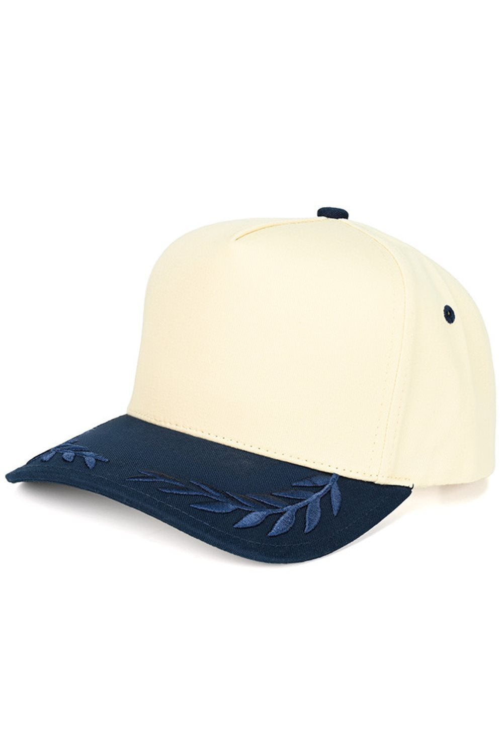 C.C Captain Oak Leaves Embroidered Trucker Cap