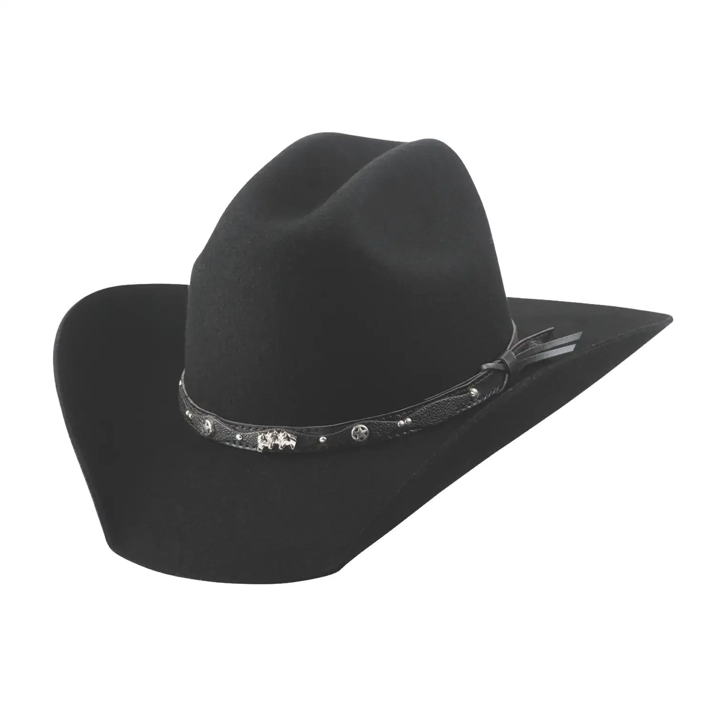 Paseo a caballo Bullhide - Sombrero de vaquero de fieltro de lana para niños