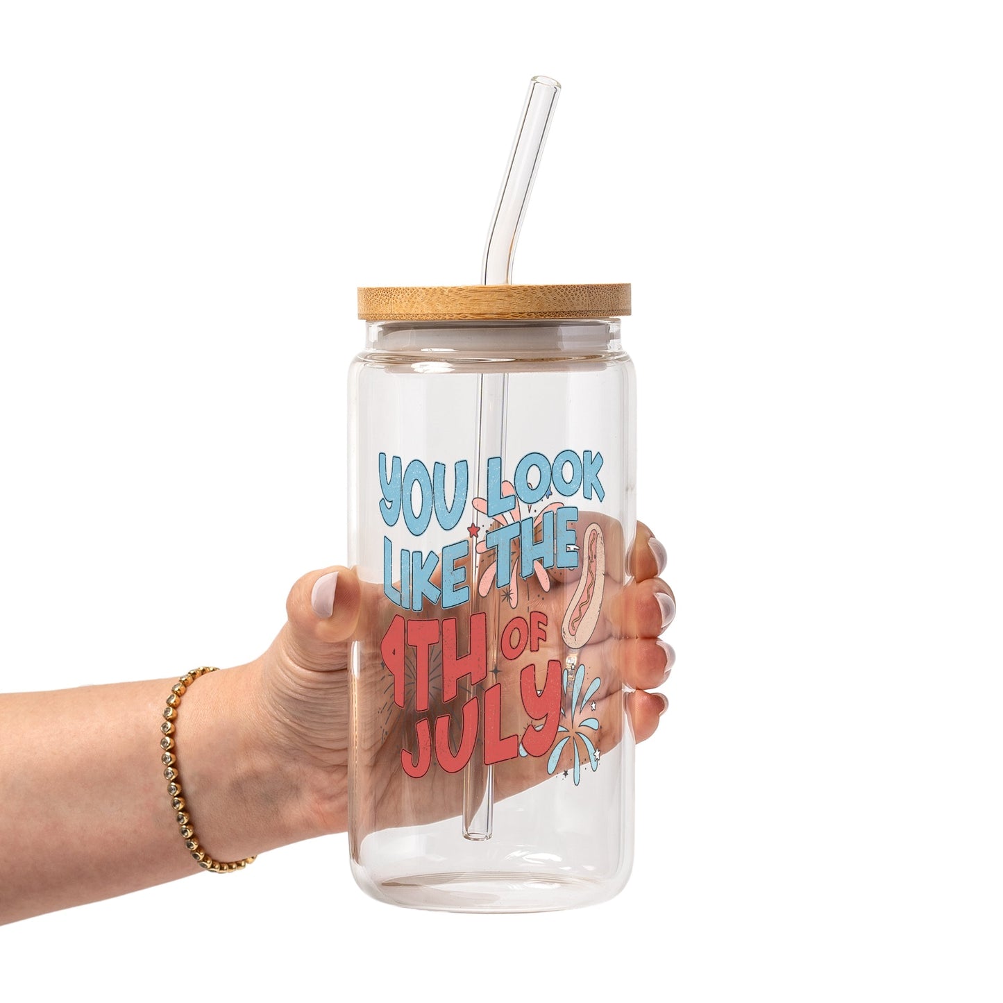 4th Of July Glass Cups