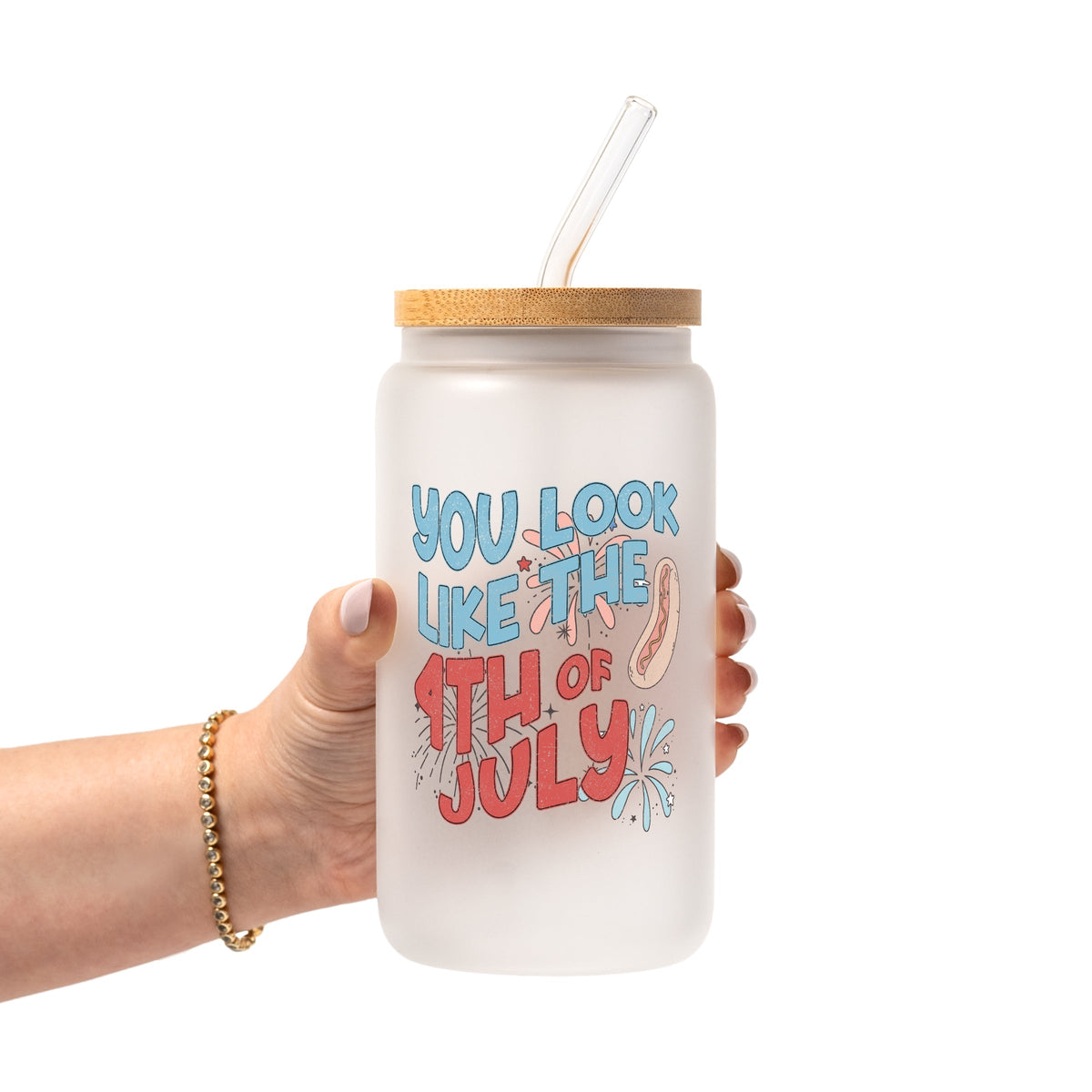 4th Of July Glass Cups