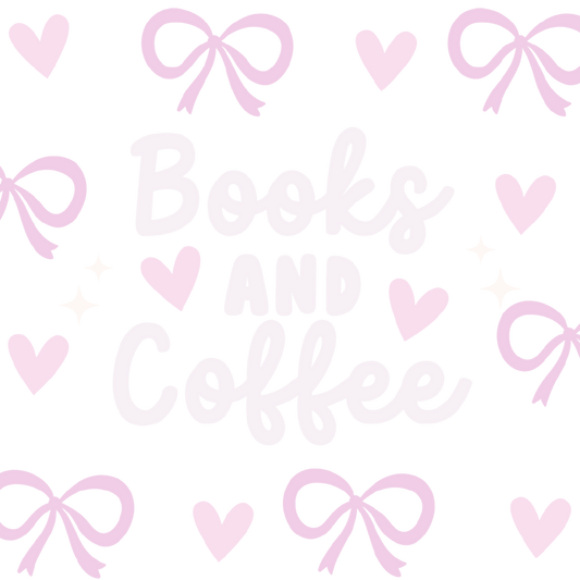 Vasos de cristal Coquette Books + Coffee