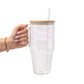Coquette Books + Coffee Glass Cups