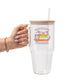 Bookish Summer Glass Cups