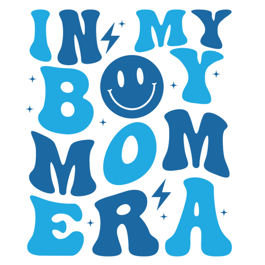 In My Boy Mom Era Glass Cups