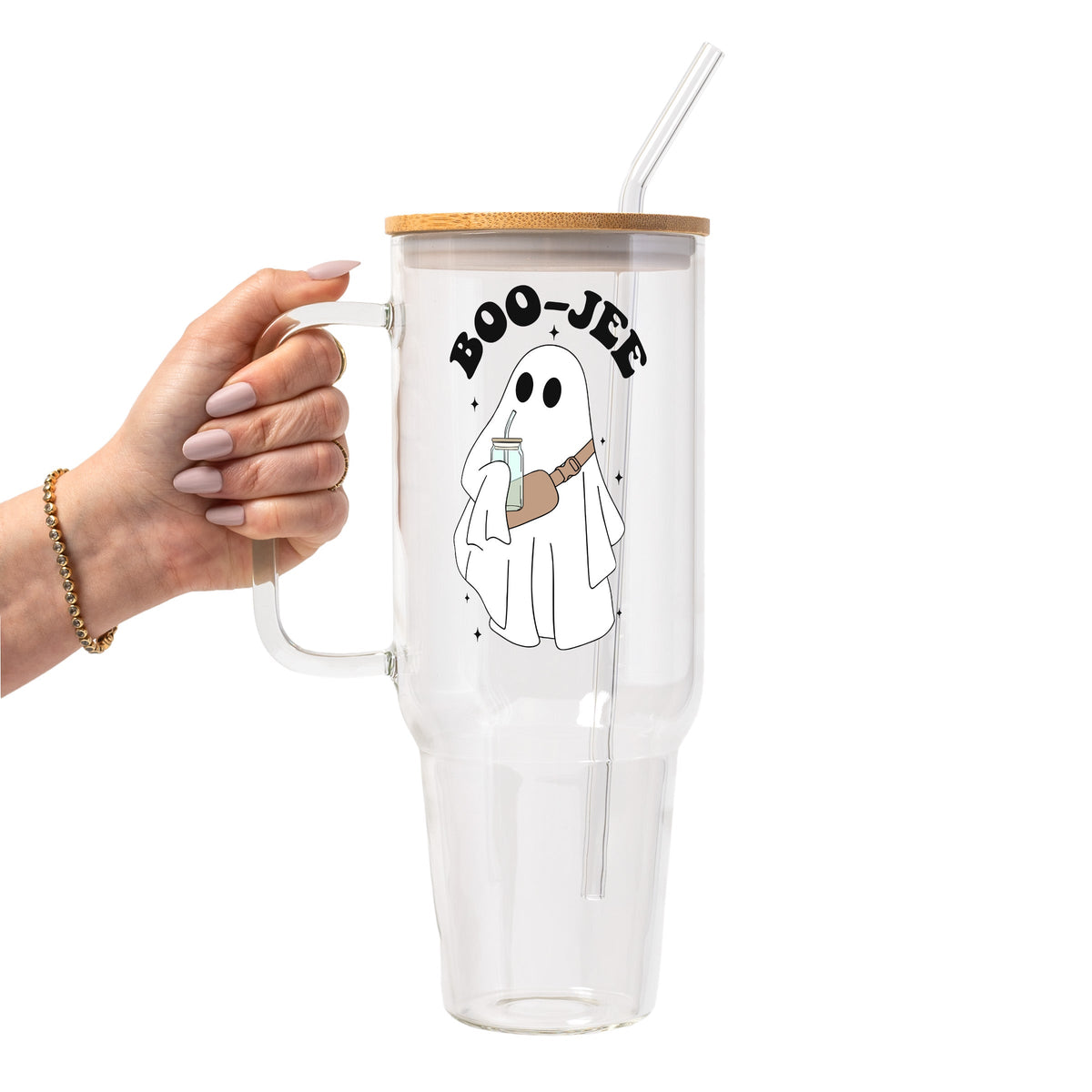 Boo Jee Halloween Glass Cups