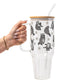 Coffee Loving Raccoon Glass Cups
