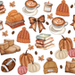 Cozy Fall Glass Cups