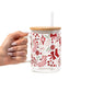 Cozy Christmas Glass Cups