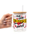 True Crime Junkie Glass Cups