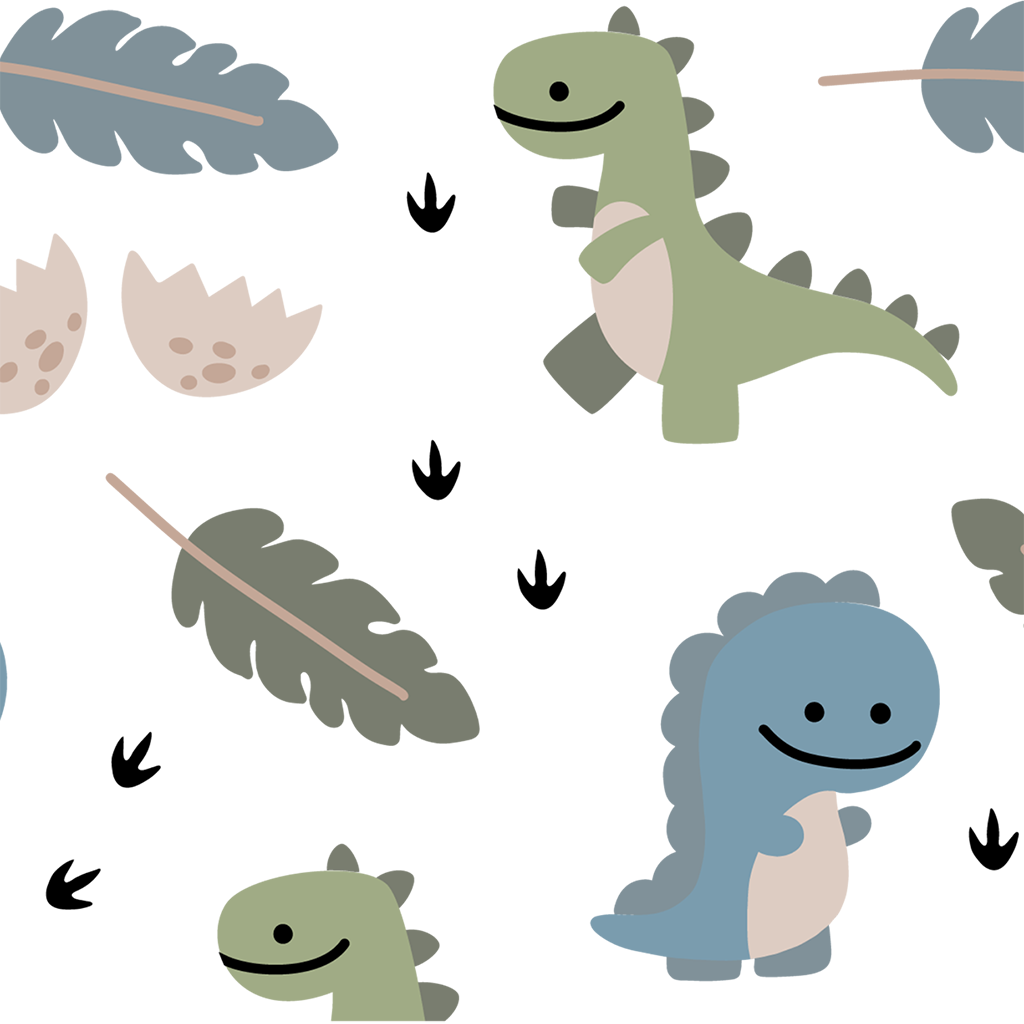 Tiny Dinos Glass Cups