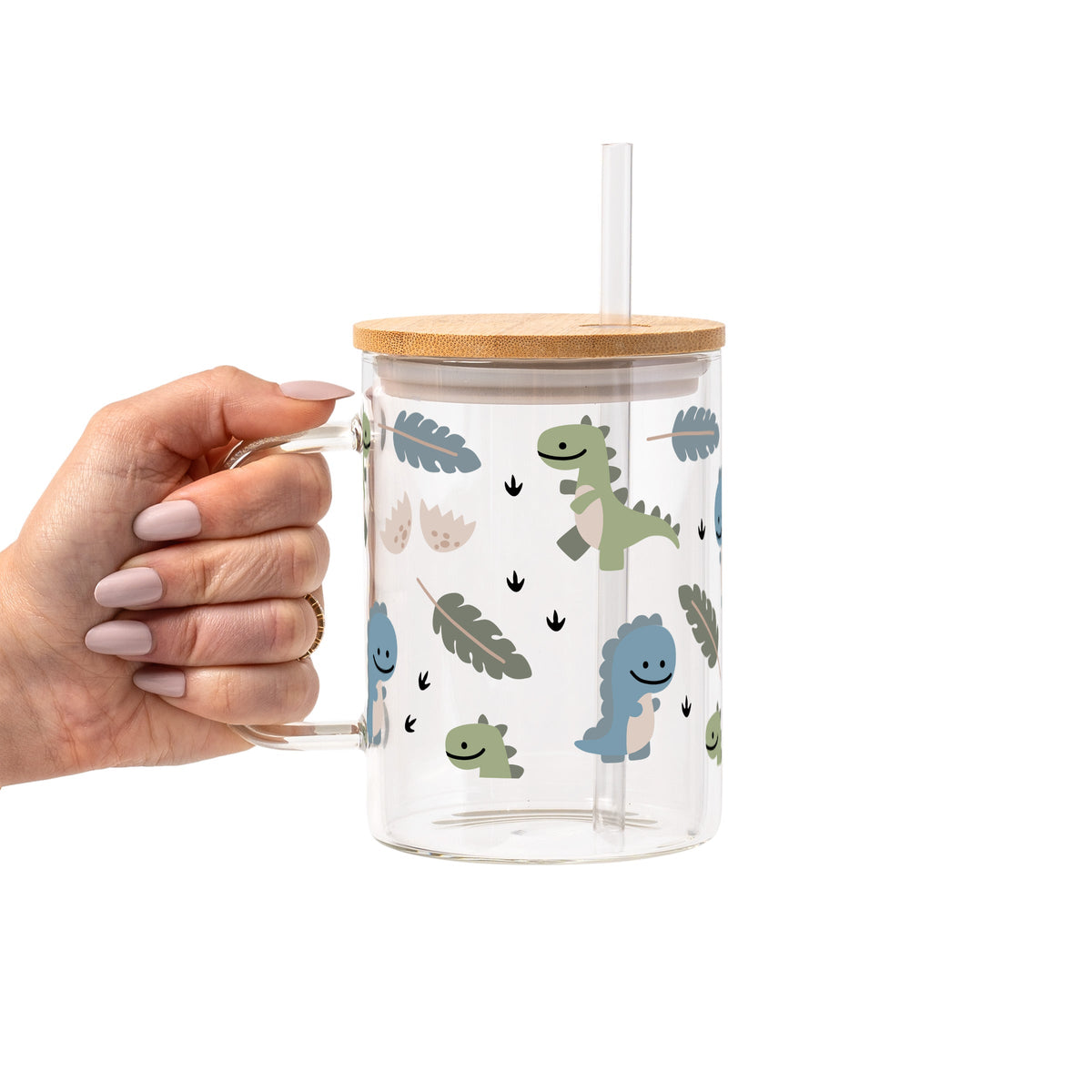Tiny Dinos Glass Cups