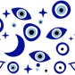 Evil Eye Glass Cups