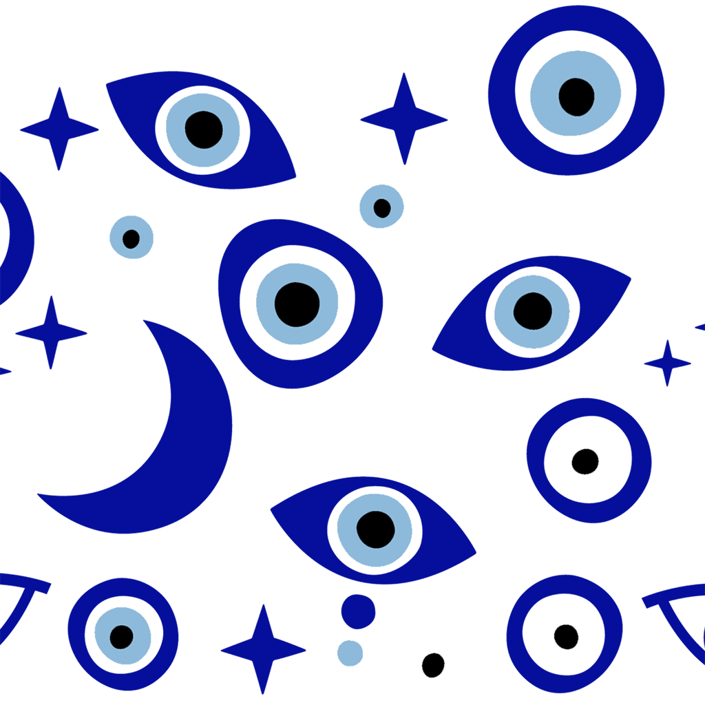 Evil Eye Glass Cups