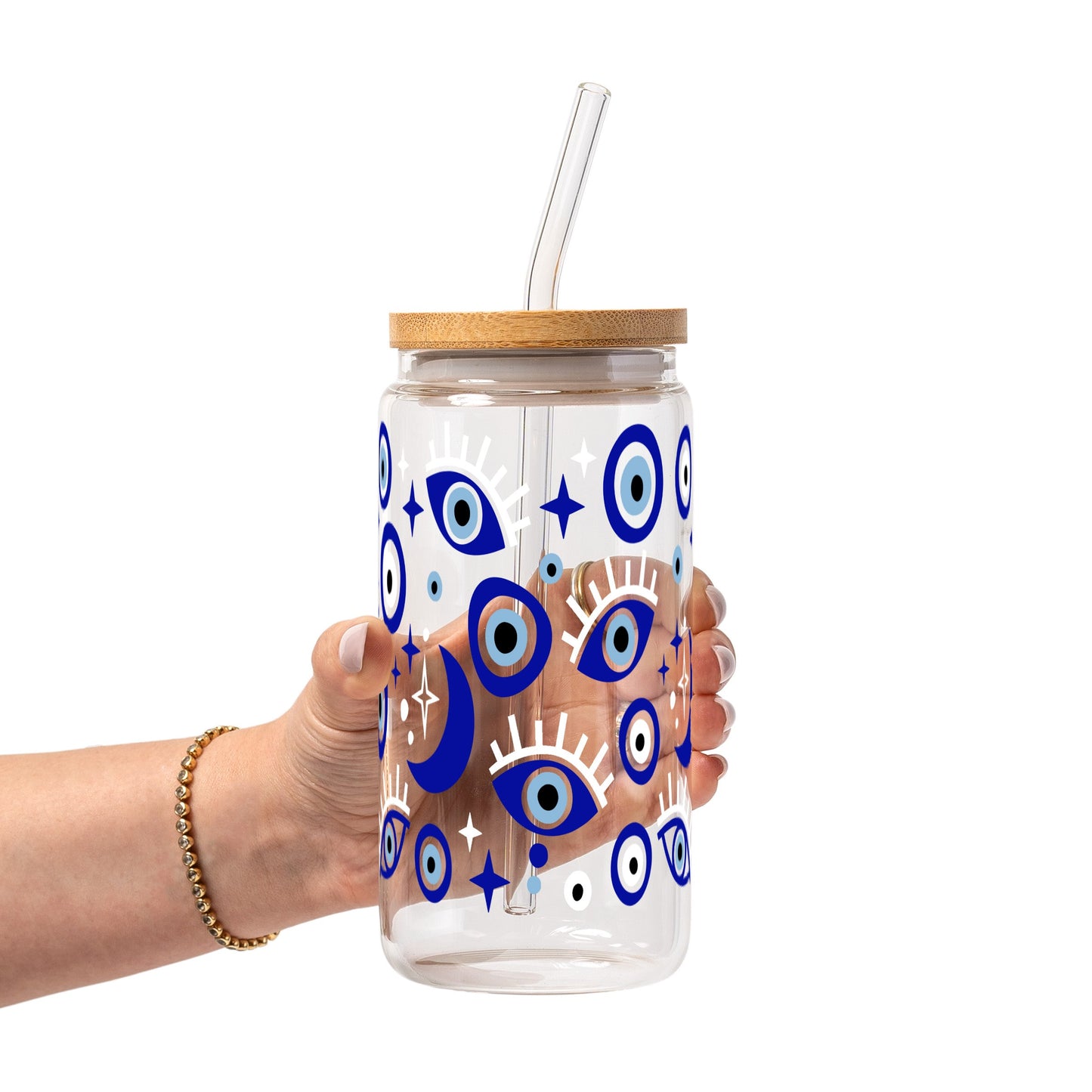 Evil Eye Glass Cups