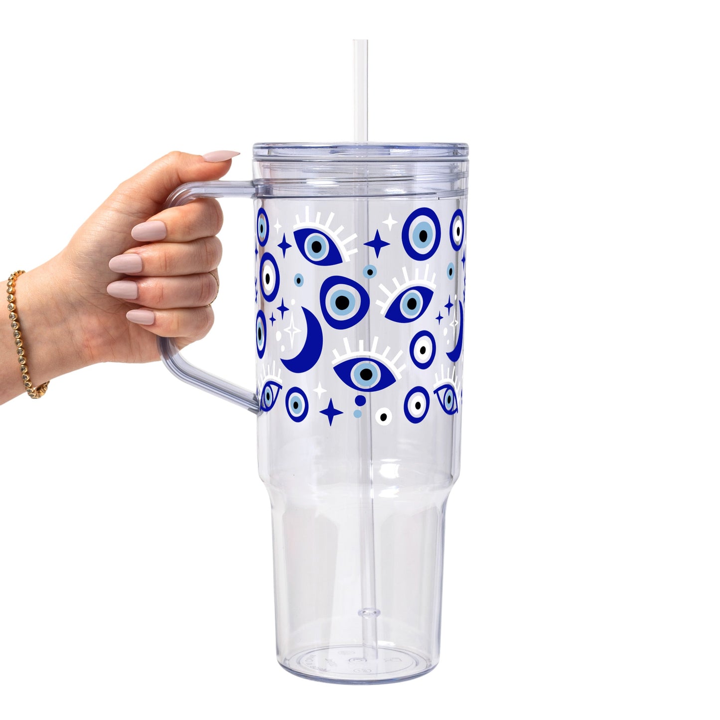 Evil Eye Glass Cups