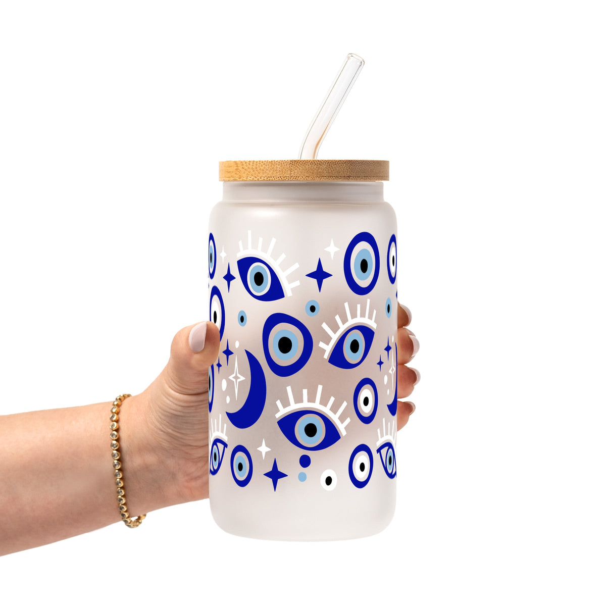 Evil Eye Glass Cups