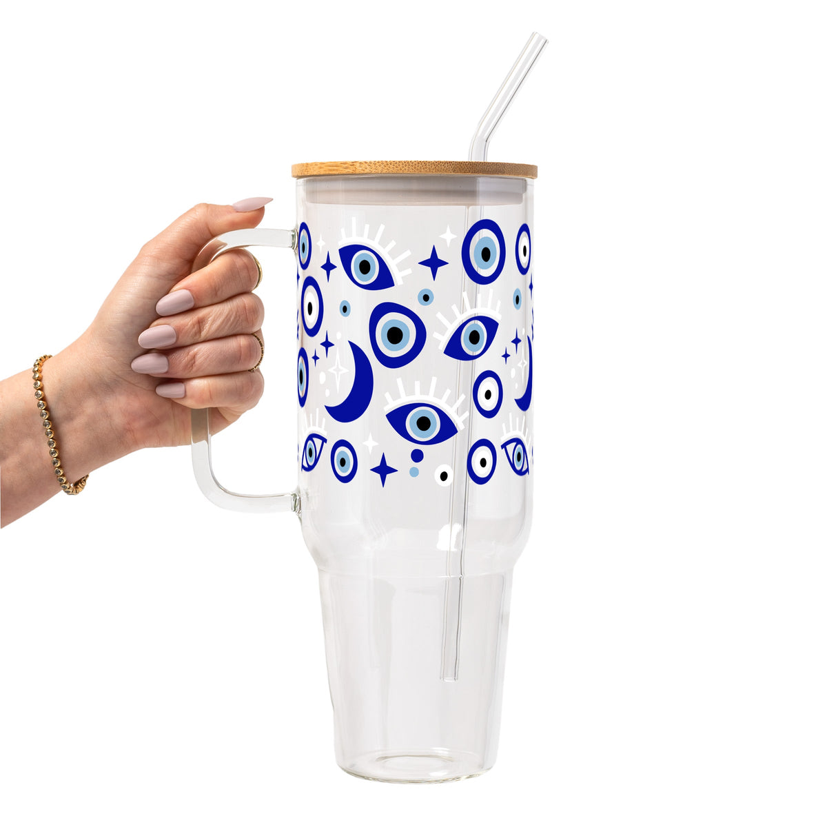 Evil Eye Glass Cups