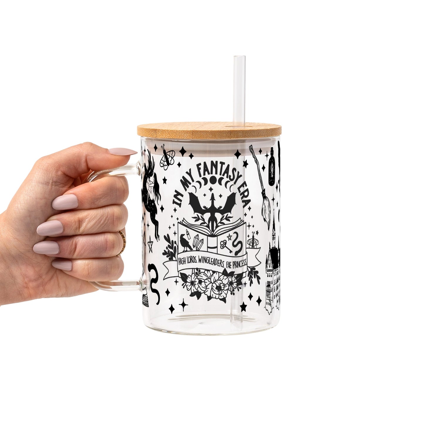 Full Wrap Fantasy Era Glass Cups