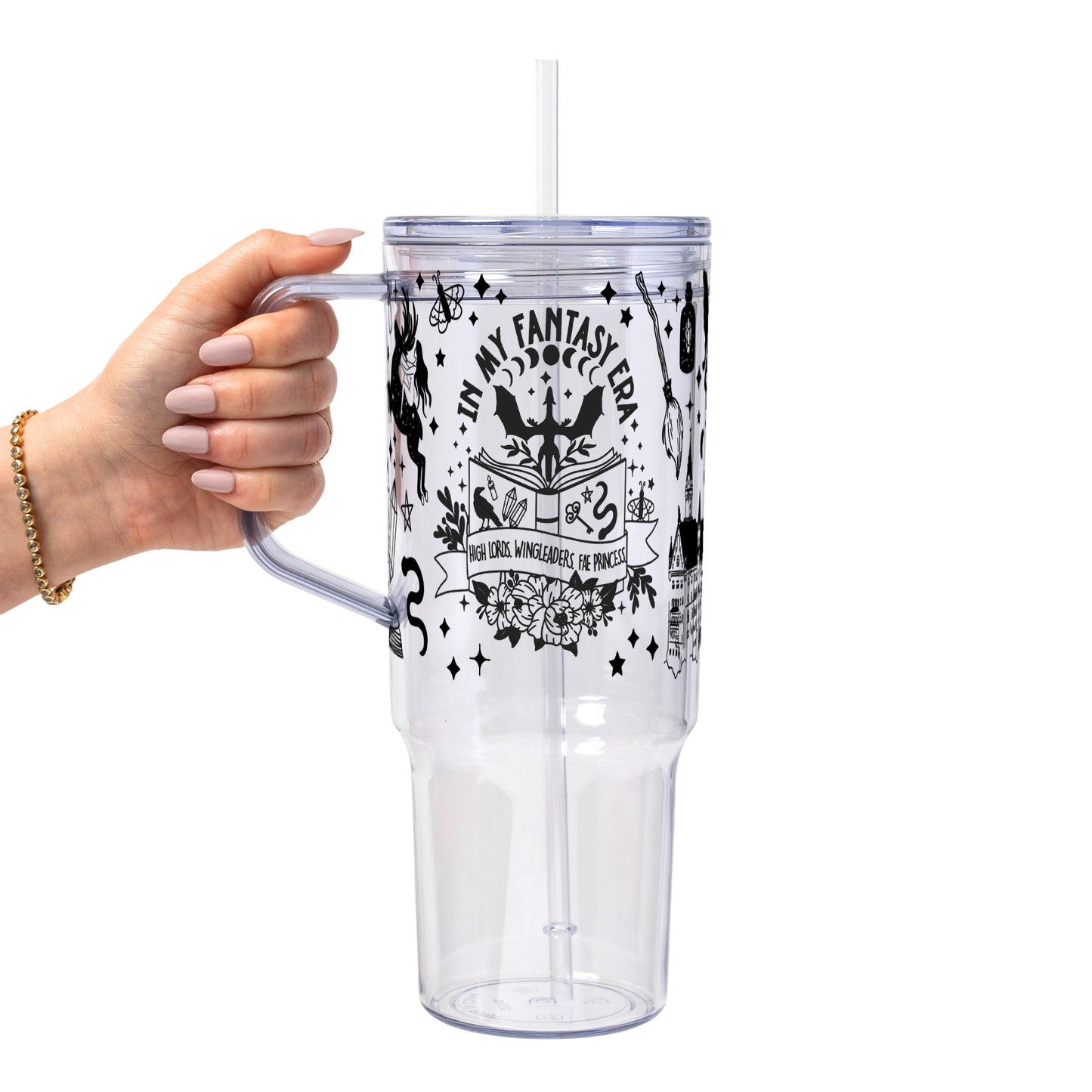 Full Wrap Fantasy Era Glass Cups