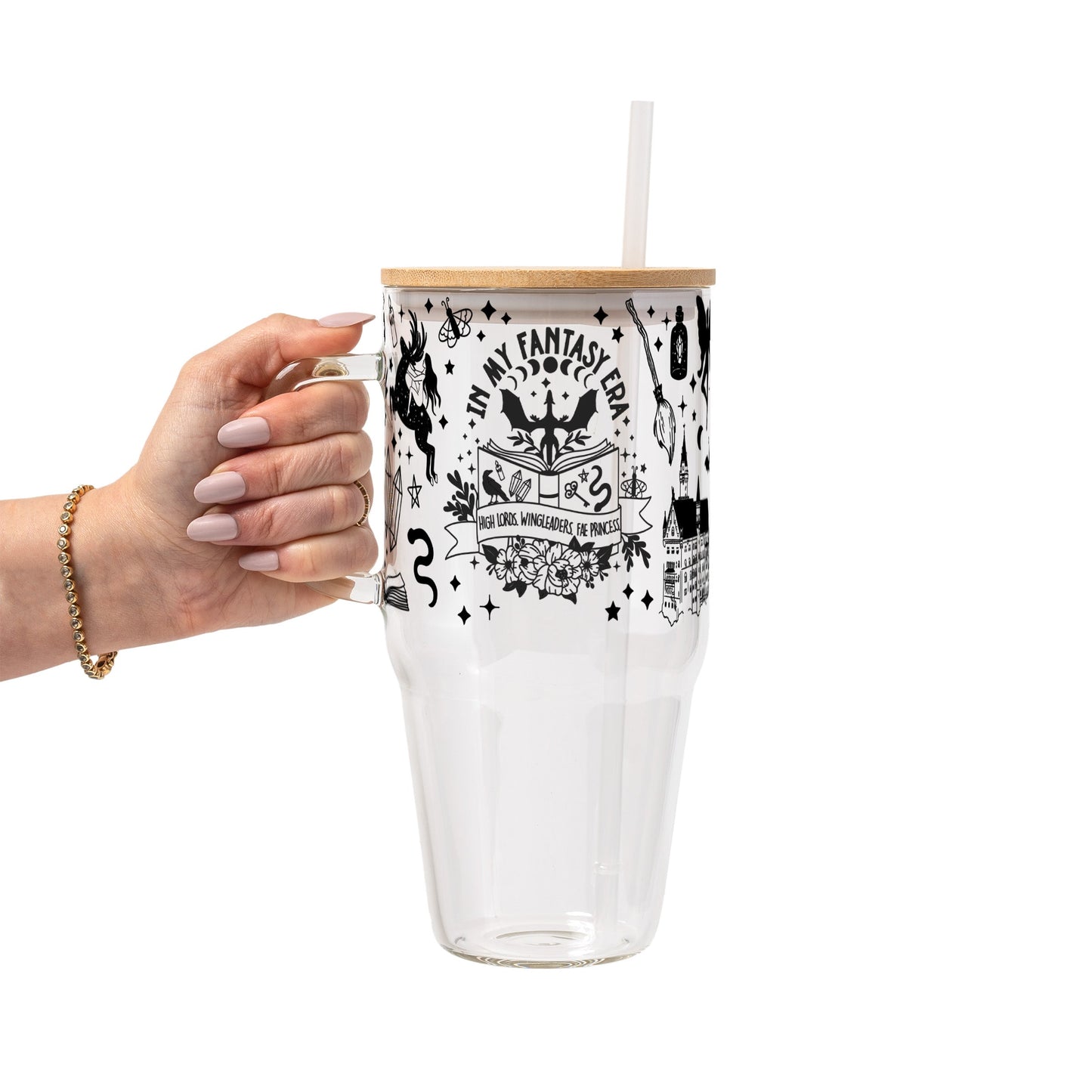 Full Wrap Fantasy Era Glass Cups