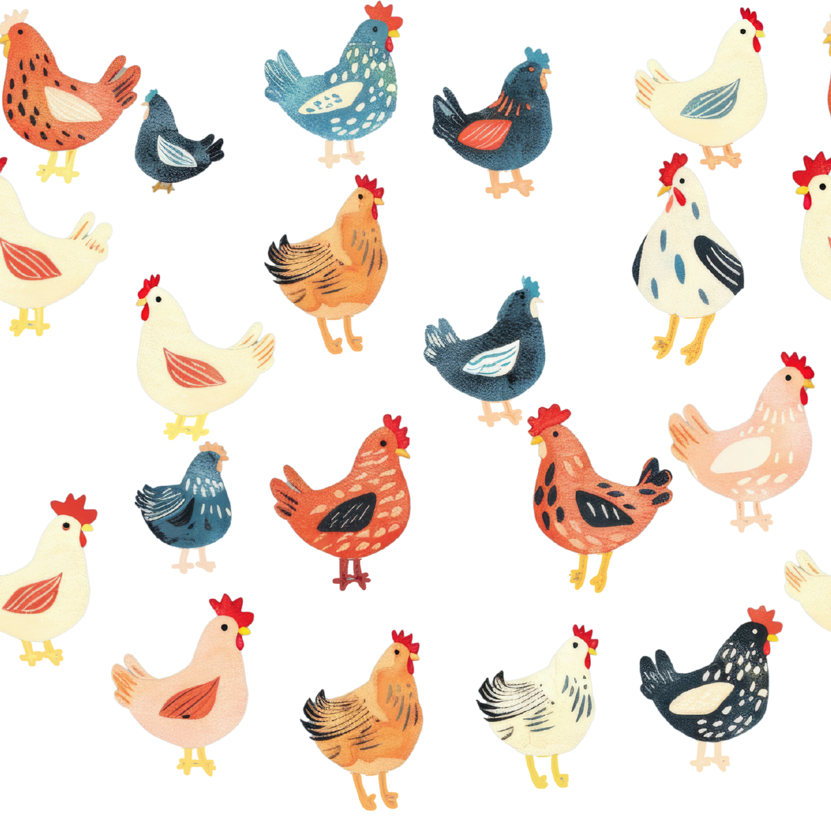 Chicken Mom Glass Cups