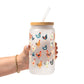 Chicken Mom Glass Cups