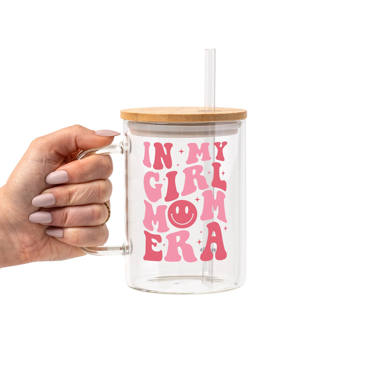 In My Girl Mom Era Glass Cups