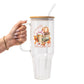 Just a Girl Who Loves Fall Glass Cups