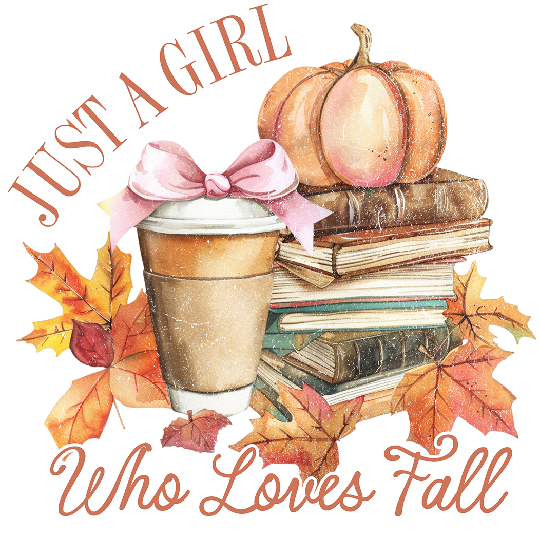 Just a Girl Who Loves Fall Glass Cups