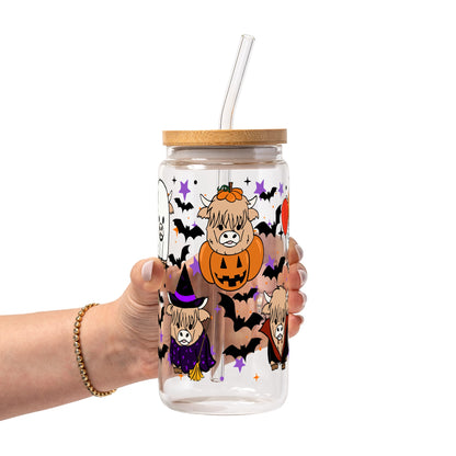 Highland Horror Glass Cups