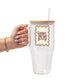 Iced Coffee Girly Glass Cups