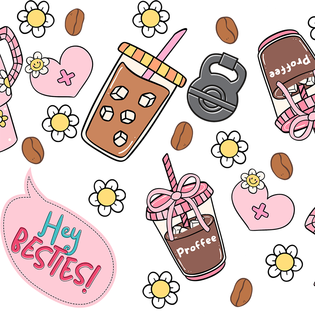 Jenna Bariatric Bestie x Sip-Sip Hooray! Collaboration Glass Cups