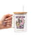 Let Me Read In Peace Glass Cups