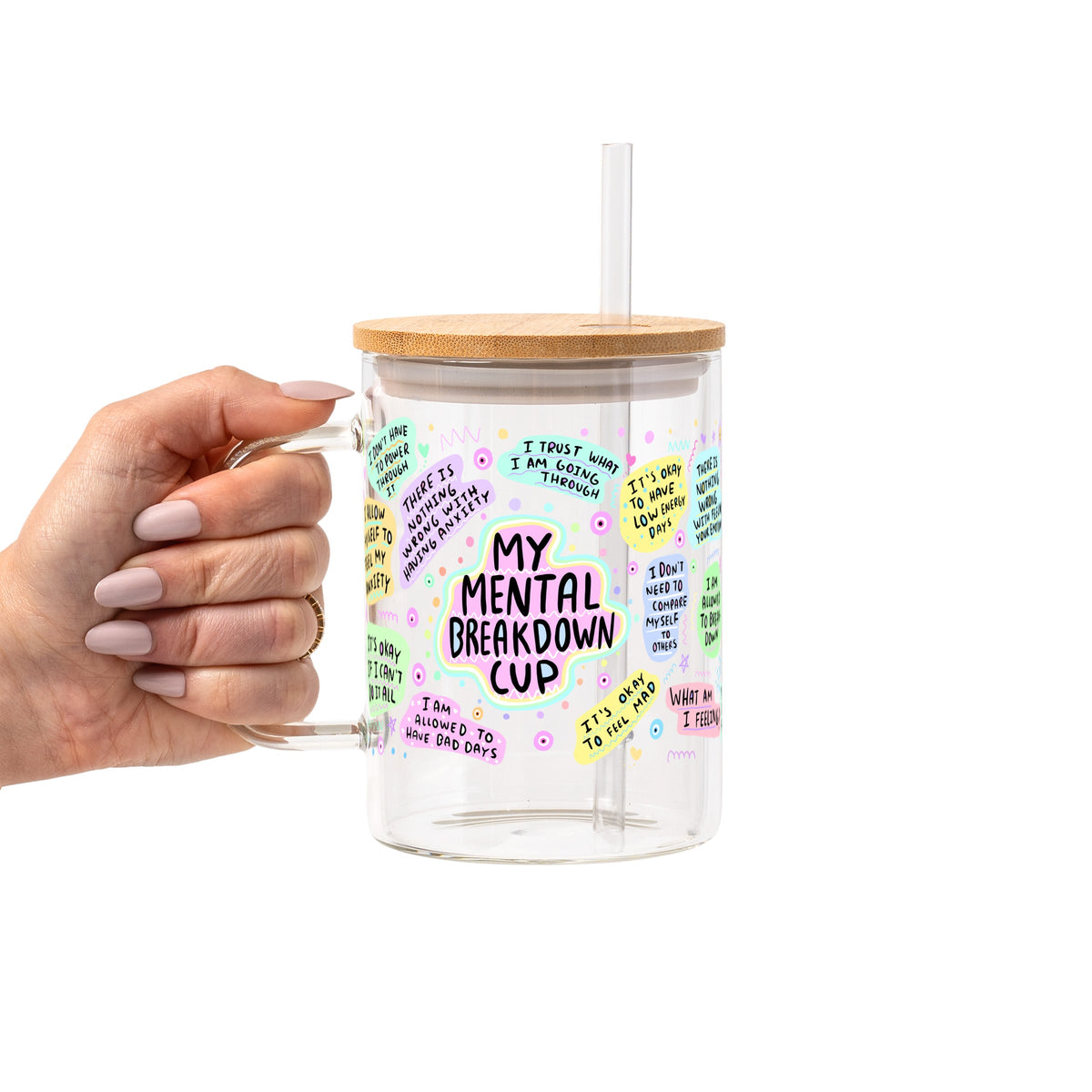 My Mental Breakdown Glass Cups