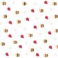 Mini Ladybugs & Daisies Glass Cups