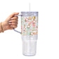 Pink Nutcracker Christmas Glass Cups