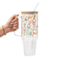 Pink Nutcracker Christmas Glass Cups