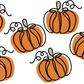 Pumpkin Patch Glass Cups