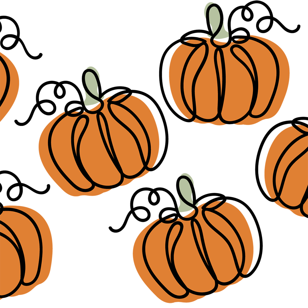Pumpkin Patch Glass Cups