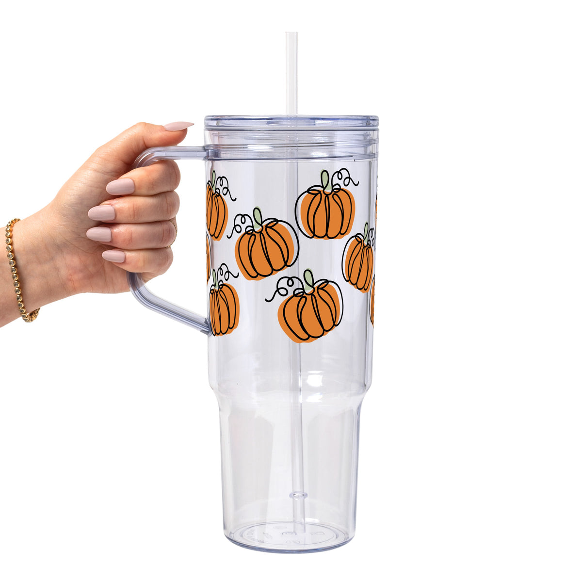Pumpkin Patch Glass Cups